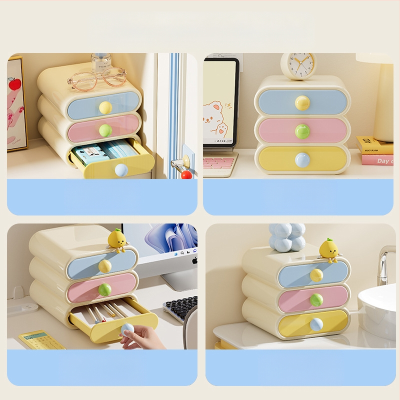 Kosmeetikatoodete hoiukarp koolihooaja alguseks, kodune luksuslik magamistoa lauaarvuti hoiukarp, kosmeetikatoodete hoiuriiul