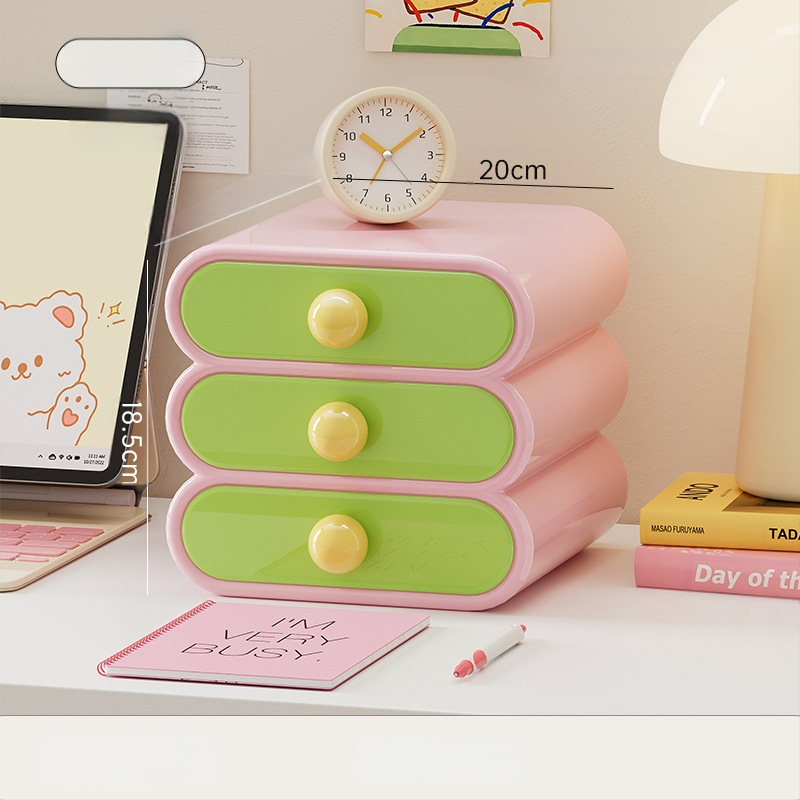 Kosmeetikatoodete hoiukarp koolihooaja alguseks, kodune luksuslik magamistoa lauaarvuti hoiukarp, kosmeetikatoodete hoiuriiul