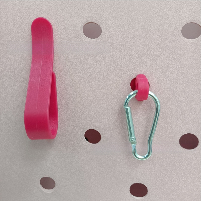 „Amazon“ populiarūs „Bog Accessories“ trijų dalių kabliukų komplektas su karabinu, grybo formos sagtimi, sagties skylute, krepšio aksesuarai, pakabukas