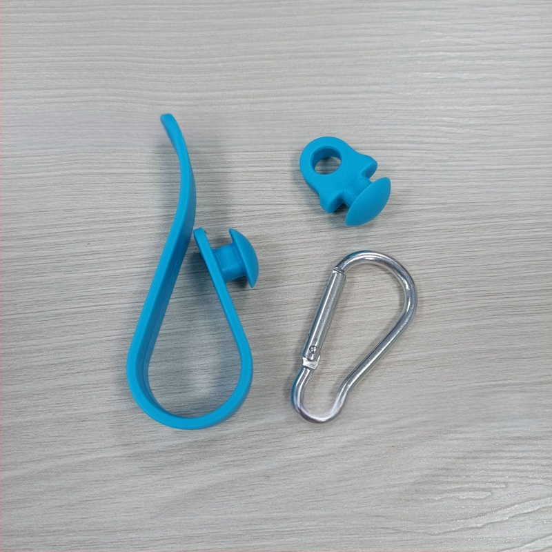 „Amazon“ populiarūs „Bog Accessories“ trijų dalių kabliukų komplektas su karabinu, grybo formos sagtimi, sagties skylute, krepšio aksesuarai, pakabukas