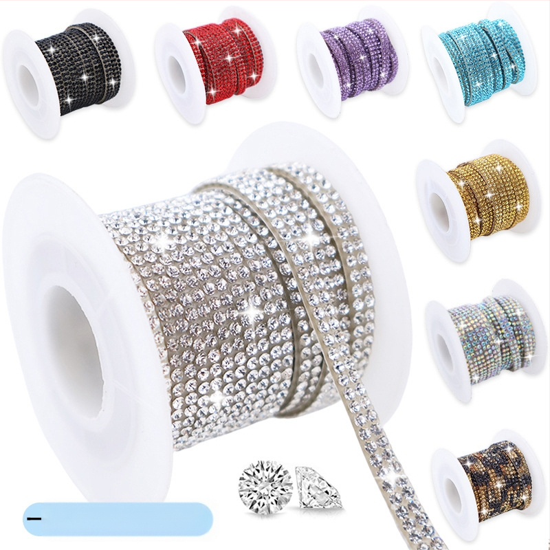 Tarpvalstybiniai, karštai parduodami lipnūs kalnų krištolo lipdukai stiklo dekoravimui, batų dekoracijoms, kalnų krištolo juostelėms, kalnų krištolo juostelėms