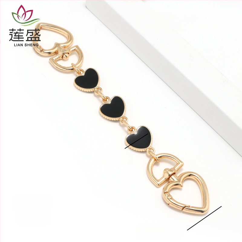 Torba s produženim lancem za Mahjong, torba Dionyor, remen za rame ispod pazuha, transformacija, lanac od srca i mjeseca, pribor, ukras s bisernim lancem