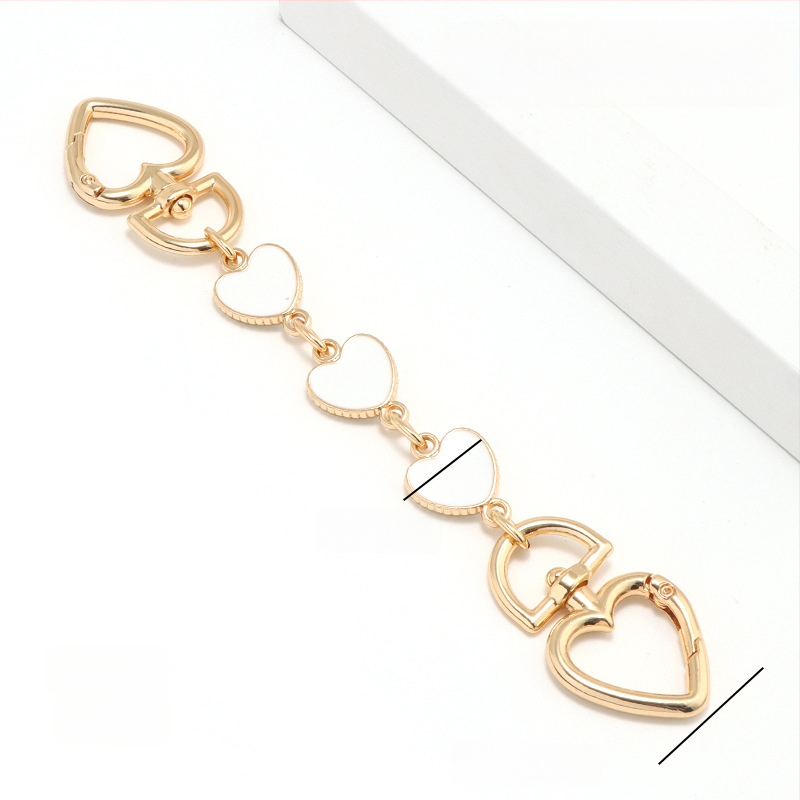 Torba s produženim lancem za Mahjong, torba Dionyor, remen za rame ispod pazuha, transformacija, lanac od srca i mjeseca, pribor, ukras s bisernim lancem