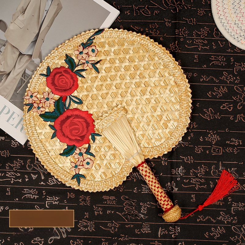 Ventiliatorius Big Cattail Ventiliatorius Bananų Ventiliatorius Jigong Ventiliatorius Saulėgrąžos Ventiliatorius Senas Vyras Seno stiliaus Katėgas Rankų darbo ventiliatorius Piešimas Ventiliatorius Rudas Lapas Grilis Ventiliatorius