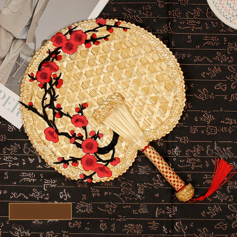 Ventiliatorius Big Cattail Ventiliatorius Bananų Ventiliatorius Jigong Ventiliatorius Saulėgrąžos Ventiliatorius Senas Vyras Seno stiliaus Katėgas Rankų darbo ventiliatorius Piešimas Ventiliatorius Rudas Lapas Grilis Ventiliatorius