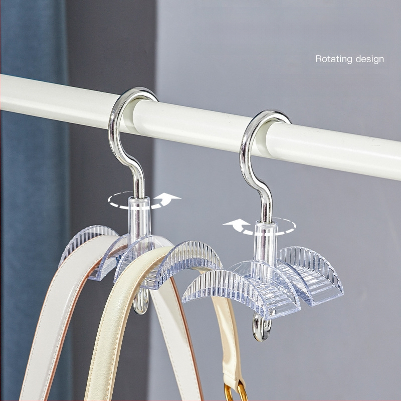 Forgó táskaakasztó, többfunkciós táskatartó, ruhásszekrény, függő nyakkendő, sál, hátizsák, kalaptároló állvány, otthoni műtárgy