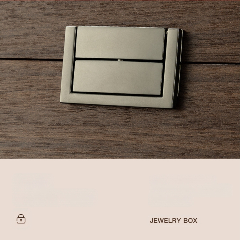 Kellakarp, pähklipuu mustriga seeria, mitmepositsiooniline ehete hoiukarp, kellakarp, prillide ümbris, päikeseprillide hoiukarp