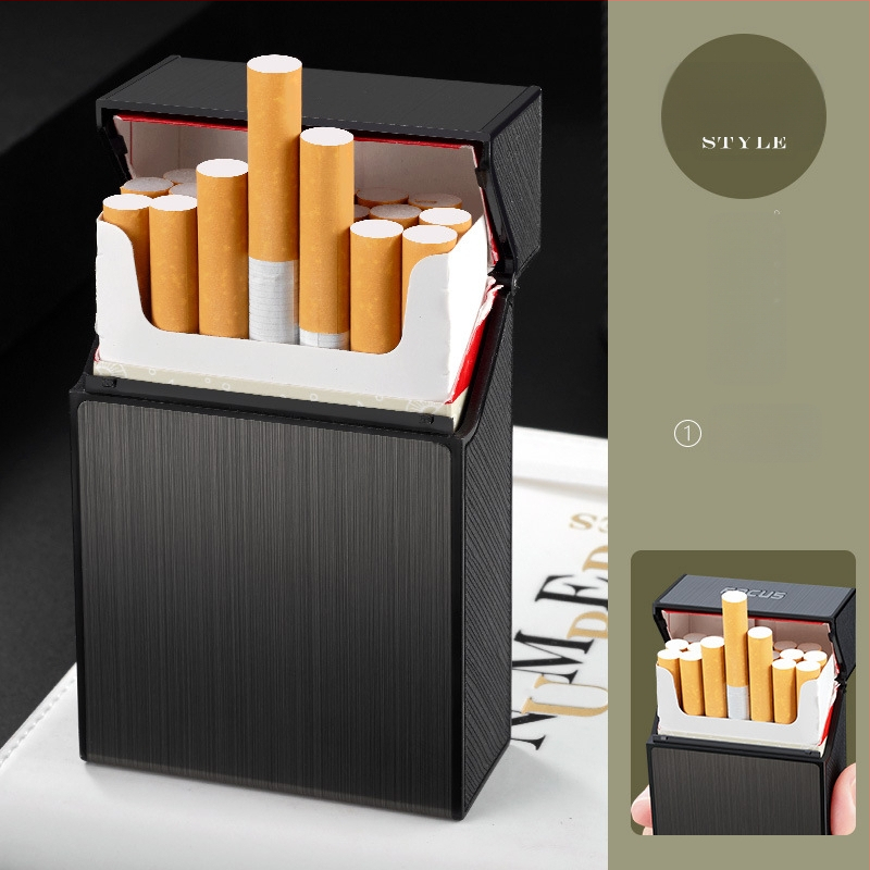 Pehme ja kõva universaalne 20-pakendis laadimissigaretiümbris integreeritud terve pakett USB-laadimisega sigaretisüütaja peen hulgimüük