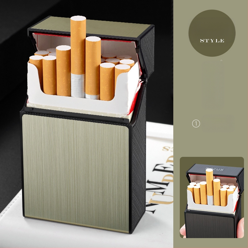 Pehme ja kõva universaalne 20-pakendis laadimissigaretiümbris integreeritud terve pakett USB-laadimisega sigaretisüütaja peen hulgimüük