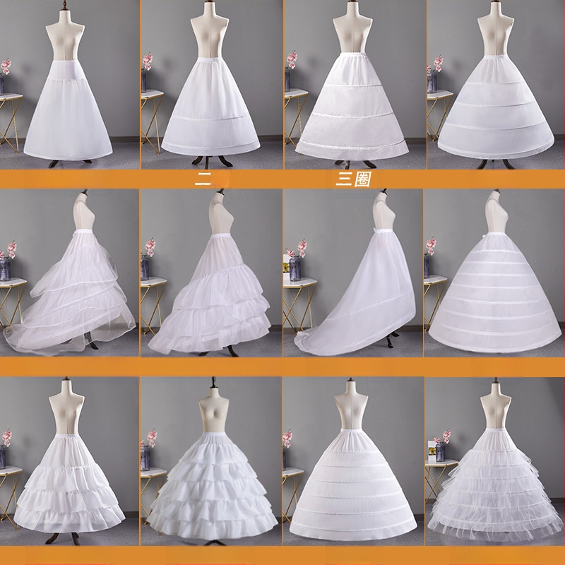 Kāzu kleitas svārki ar vardarbīgu, regulējamu zivs kaula svārku Kāzu kleitas astes svārki Lolita ziedu kāzu Karmenas svārki