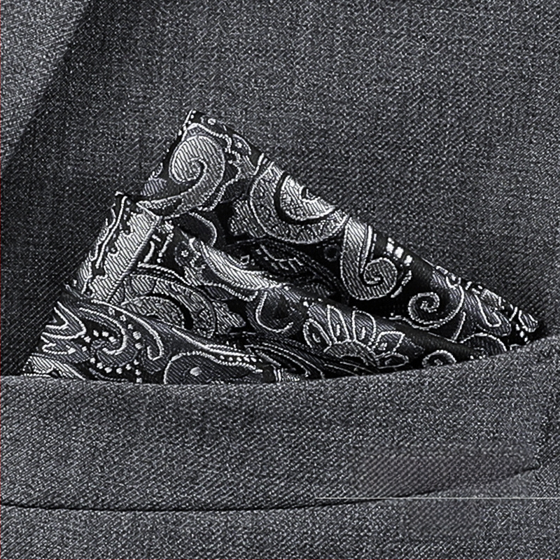 Ανδρικό κοστούμι επαγγελματικό τετράγωνο κασκόλ τσέπης μαντήλι φόρεμα γάμου δώρο κοστούμι αξεσουάρ κασκόλ στήθους