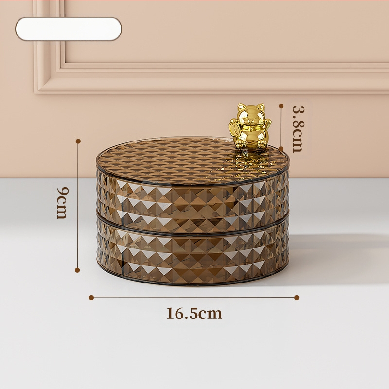 Домакинска холна масичка за бонбони кутия за бонбони лека луксозна висококачествена тава за бонбони за закуски съхранение на ядки кутия за сушени плодове