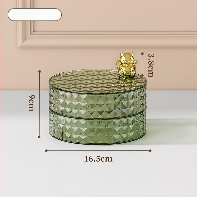 Домакинска холна масичка за бонбони кутия за бонбони лека луксозна висококачествена тава за бонбони за закуски съхранение на ядки кутия за сушени плодове