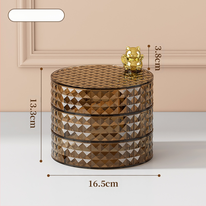 Домакинска холна масичка за бонбони кутия за бонбони лека луксозна висококачествена тава за бонбони за закуски съхранение на ядки кутия за сушени плодове