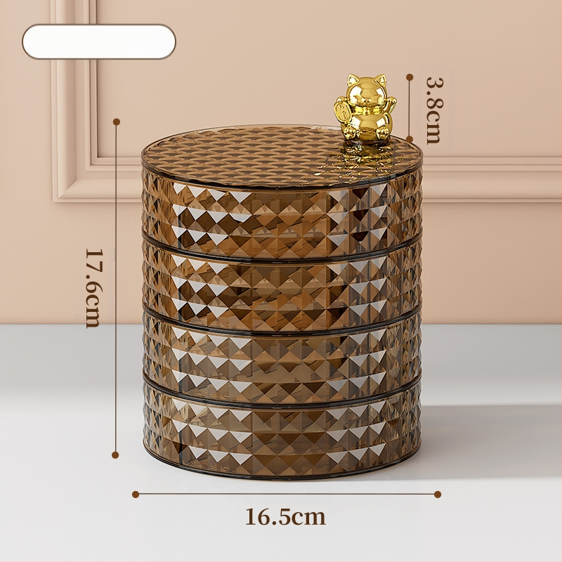 Домакинска холна масичка за бонбони кутия за бонбони лека луксозна висококачествена тава за бонбони за закуски съхранение на ядки кутия за сушени плодове