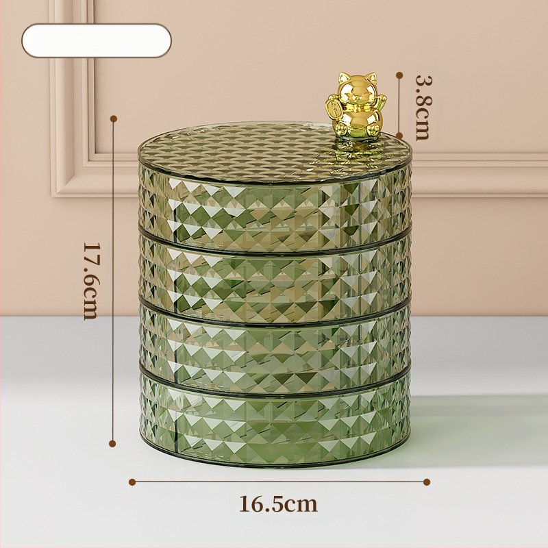 Домакинска холна масичка за бонбони кутия за бонбони лека луксозна висококачествена тава за бонбони за закуски съхранение на ядки кутия за сушени плодове