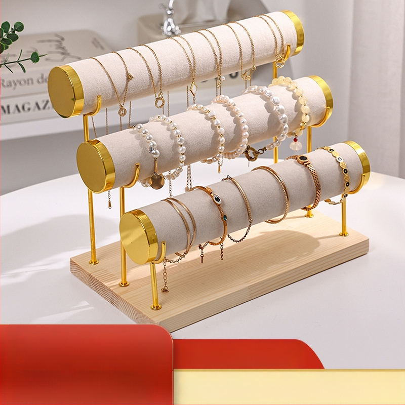 Käevõru vitriin, metallist mitmekihiline käevõrude vitriin, redeliga käevõrude hoiuriiul, sametist ehete riiul