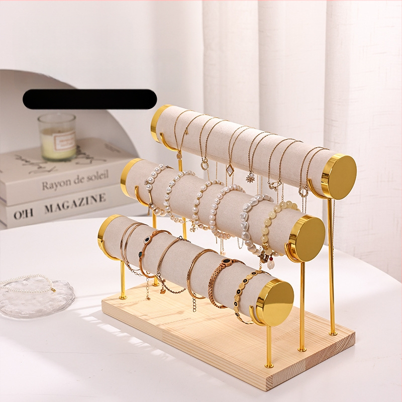 Käevõru vitriin, metallist mitmekihiline käevõrude vitriin, redeliga käevõrude hoiuriiul, sametist ehete riiul