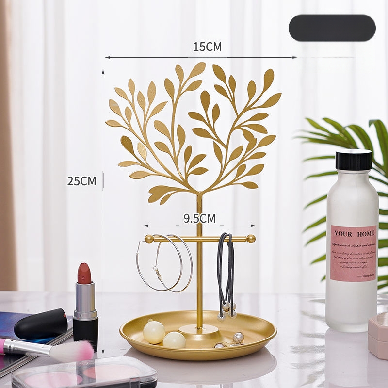 Kerge luksuslik ehteriiul Skandinaavia sisekujundusriiul Võtmehoidja majapidamiseks Multifunktsionaalne kaelakee-sõrmuste hoiustamine Kuummüügi kaunistused