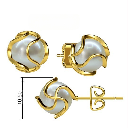 Prabangūs, aukštos klasės moteriški auskarai su perlų pumpurais, yra sandėlyje. Karštas išpardavimas, yra sandėlyje.