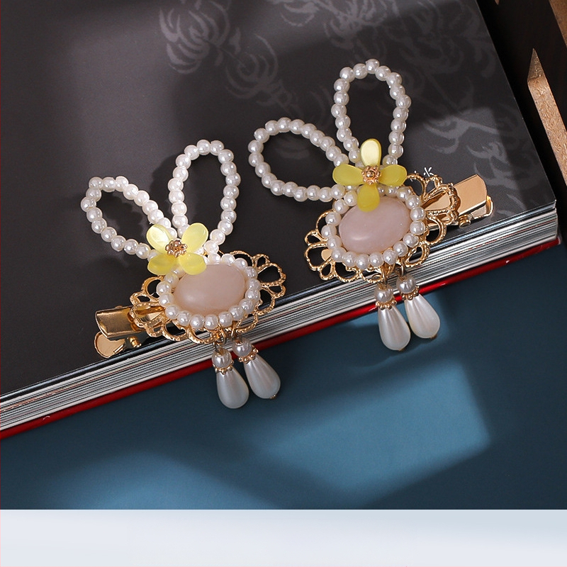 Hanfu galvos apdangalas su kutais ir segtukais Antikvariniai plaukų aksesuarai Su kutais ir segtukais Su kutais ir laipteliais