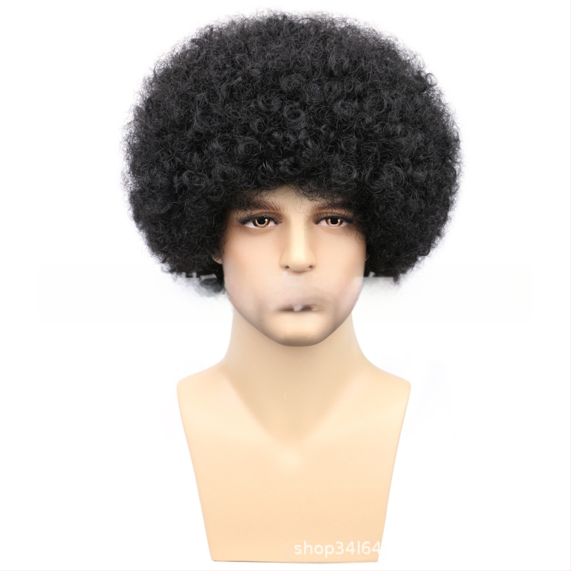 Väliskaubanduse piiriülene uus cosplay keemilisest kiust parukas peakate Metal Punk stiilis plahvatuslik väike rullpeakate