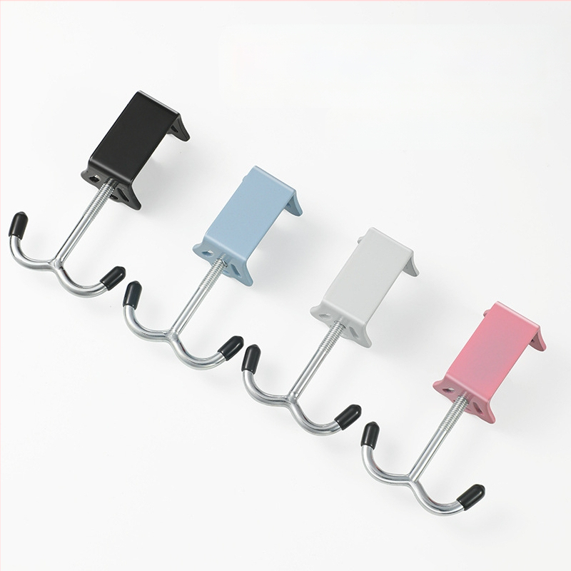 Mokinio mokyklinės kuprinės kabliukas, nuimamas ant stalo, mobiliųjų krepšių pakaba, stalo šoninis krepšių pakabinimo kabliukas, be smūgių, galingas krepšių pakabinimo kabliukas