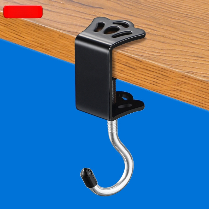 Mokinio mokyklinės kuprinės kabliukas, nuimamas ant stalo, mobiliųjų krepšių pakaba, stalo šoninis krepšių pakabinimo kabliukas, be smūgių, galingas krepšių pakabinimo kabliukas