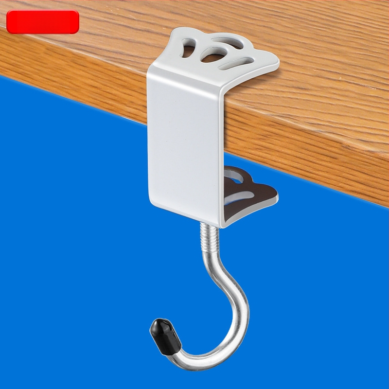 Mokinio mokyklinės kuprinės kabliukas, nuimamas ant stalo, mobiliųjų krepšių pakaba, stalo šoninis krepšių pakabinimo kabliukas, be smūgių, galingas krepšių pakabinimo kabliukas