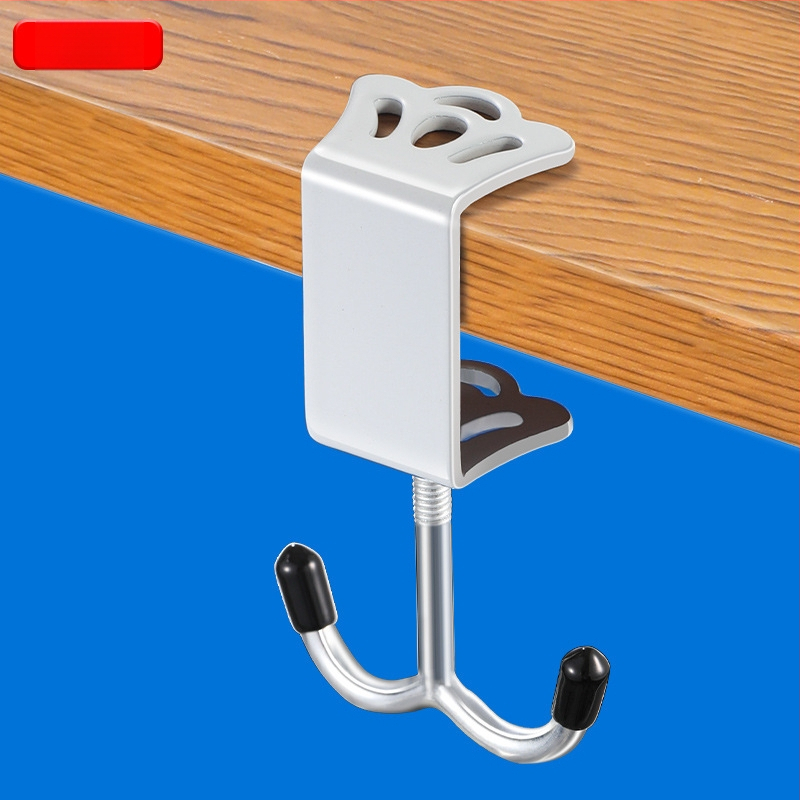 Mokinio mokyklinės kuprinės kabliukas, nuimamas ant stalo, mobiliųjų krepšių pakaba, stalo šoninis krepšių pakabinimo kabliukas, be smūgių, galingas krepšių pakabinimo kabliukas