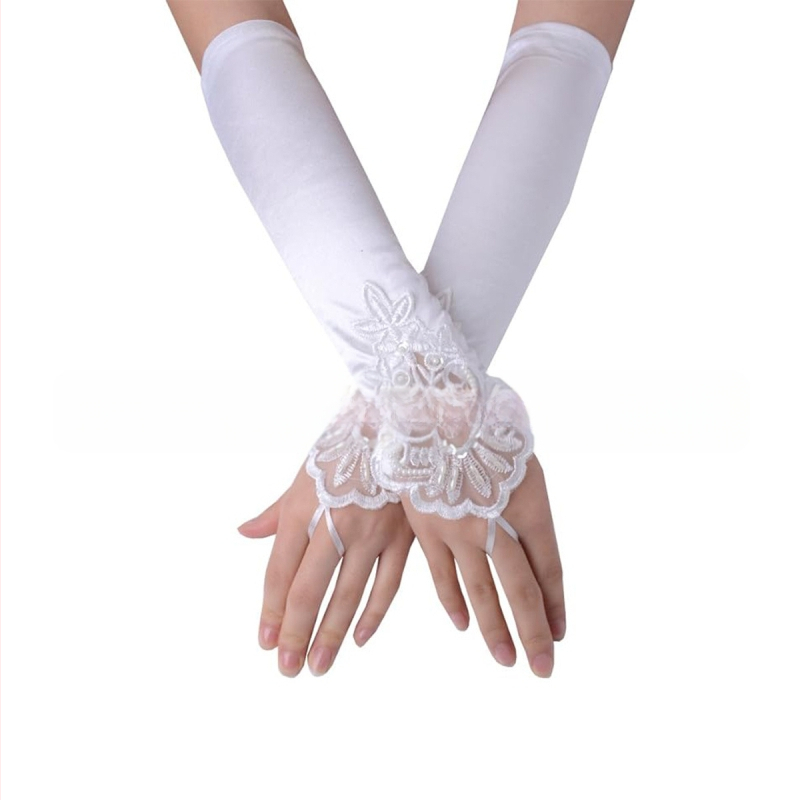 Ръкавици за маскараден бал от 1920 г., жени, черно-червено-бели, ръкавици за сватбена рокля, шапки, колокационни ръкавици