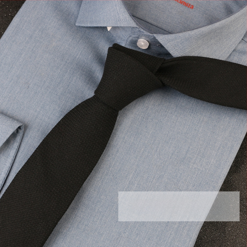 Britiškas languotas kaklaraištis iš japoniško laisvalaikio, tamsaus retro stiliaus, mažo languoto medvilninio kaklaraiščio, tiekiamas tiesiai iš gamyklos.