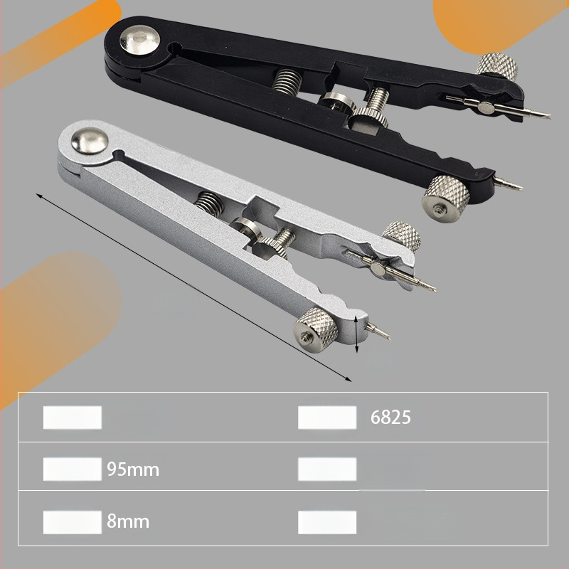 Kellarihma lahtivõtmise ja kõrvarõngaste tangid kellaparanduseks 6825 Kellatööriistad Kõrvarõngaste lahtivõtmise ja kokkupaneku tangid Kõrvarõngaste partii V-kujuline kõrvarõngaste eemaldamine