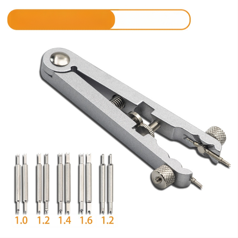 Kellarihma lahtivõtmise ja kõrvarõngaste tangid kellaparanduseks 6825 Kellatööriistad Kõrvarõngaste lahtivõtmise ja kokkupaneku tangid Kõrvarõngaste partii V-kujuline kõrvarõngaste eemaldamine