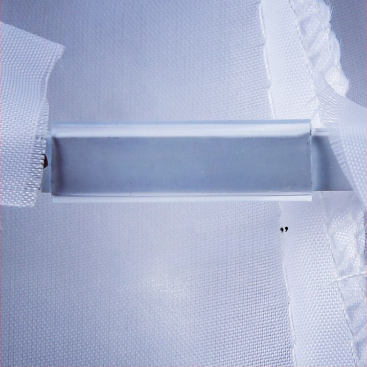 Сватбена рокля с голям балдахин на едро с 6 стоманени пръстена, подплата на полата с изключително голяма форма