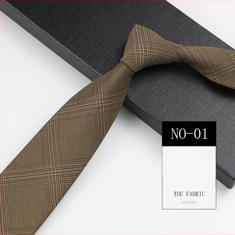 Karirana kravata Muška poslovna ležerna odijela Košulja Prugasta moderna kravata Ženska kravata za ruku