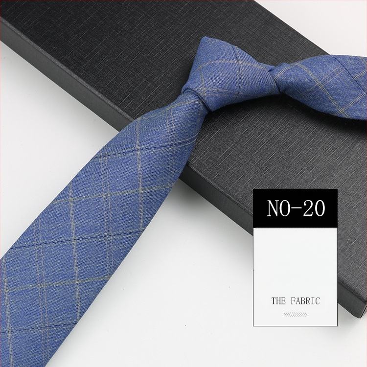 Karirana kravata Muška poslovna ležerna odijela Košulja Prugasta moderna kravata Ženska kravata za ruku