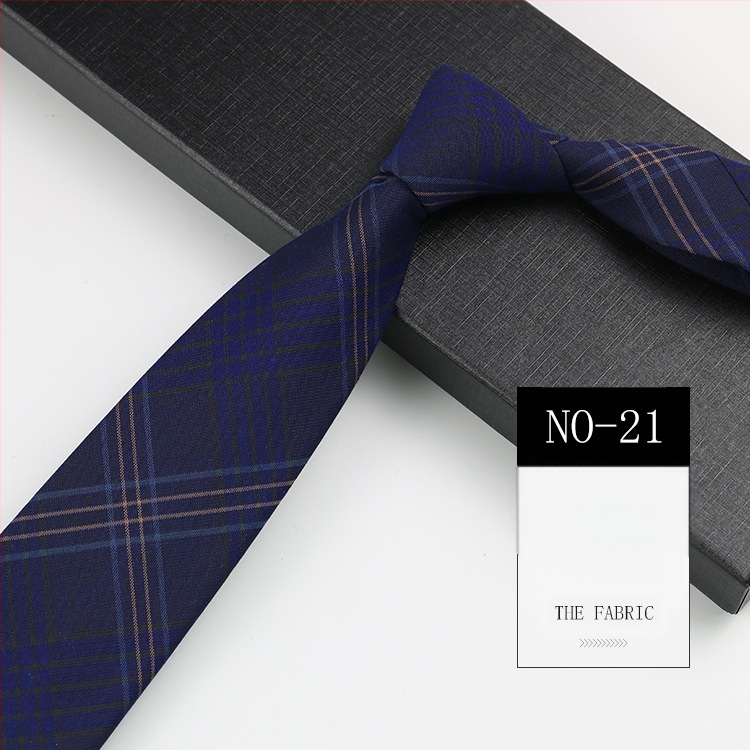 Karirana kravata Muška poslovna ležerna odijela Košulja Prugasta moderna kravata Ženska kravata za ruku