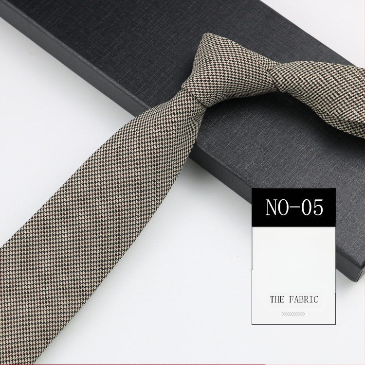 Karirana kravata Muška poslovna ležerna odijela Košulja Prugasta moderna kravata Ženska kravata za ruku