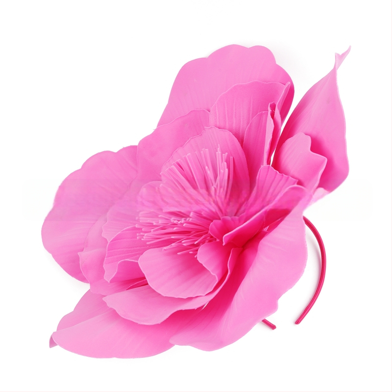 Európai és amerikai divat, eltúlzott virágos menyasszonyi bál fotó, nagy virágos zsoké klub frizura, karika cilinder, karácsonyi fejdíszek, hajkiegészítők