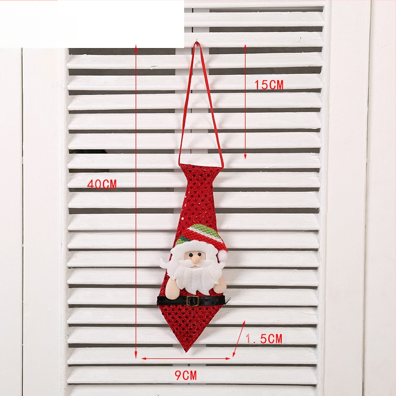 Νέες χριστουγεννιάτικες διακοσμήσεις Άγιος Βασίλης χιονάνθρωπος ελάφι μενταγιόν ενήλικες παιδιά δημιουργική διακόσμηση δώρου γραβάτα