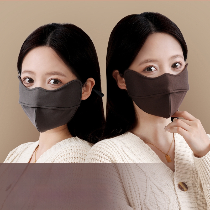 Rudens ir žiemos šilta 5D trimatė vėjui atspari kaukė nuo saulės, kvėpuojanti, palaikanti kremzlę, akių apsauga, kampas, moteriška, išvaizdi, atspari dulkėms