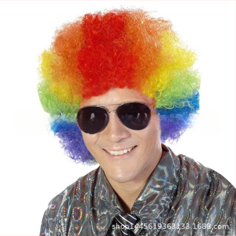 fänni ergutusmüts/vikerkaaremustriga riigilipp jalgpalli ergutustooted ergutusfänni parukas