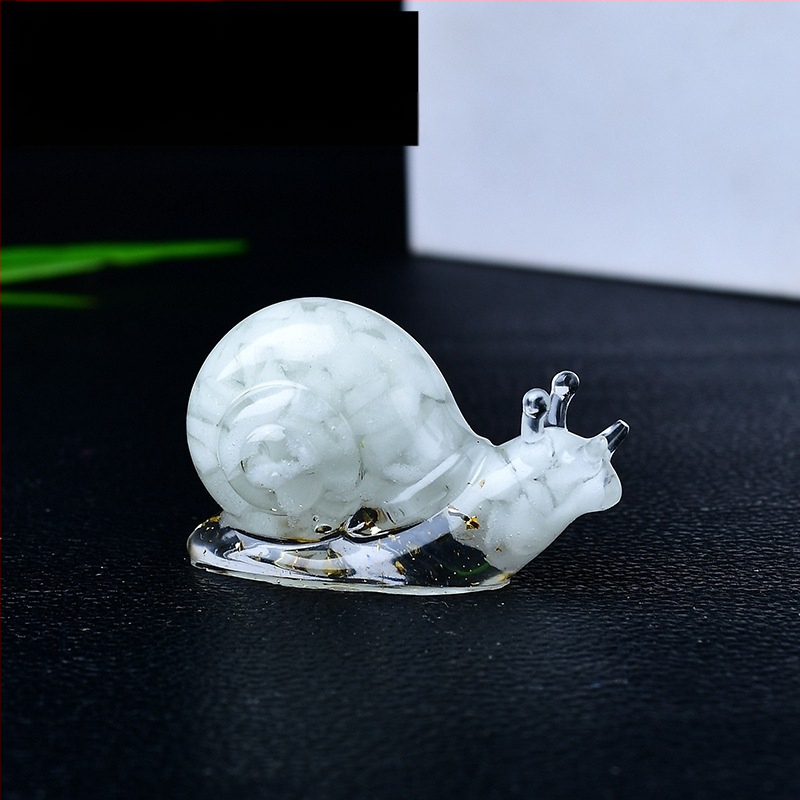 Natūralaus krištolo žvyro sraigių papuošalai klijų lašinimo amatai namų svetainė vaikų stalas kūrybinė dekoravimo dovana