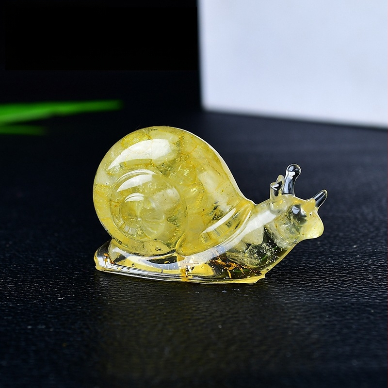 Natūralaus krištolo žvyro sraigių papuošalai klijų lašinimo amatai namų svetainė vaikų stalas kūrybinė dekoravimo dovana