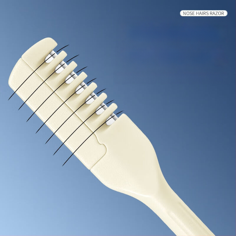 Περιστρεφόμενο τρίμερ για τρίχες μύτης για άνδρες και γυναίκες, ειδικό εργαλείο ξυρίσματος, μικρό ψαλίδι για την αφαίρεση τριχών μύτης, ξυράφι ρουθούνιου