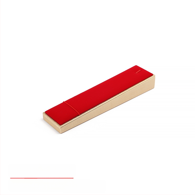 Set rekvizita za izlaganje nakita, crveni flanel, zlatni pladanj za nakit, držač za prstenje, ogrlicu, pult, stalak za nakit