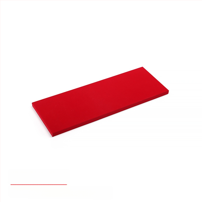 Set rekvizita za izlaganje nakita, crveni flanel, zlatni pladanj za nakit, držač za prstenje, ogrlicu, pult, stalak za nakit