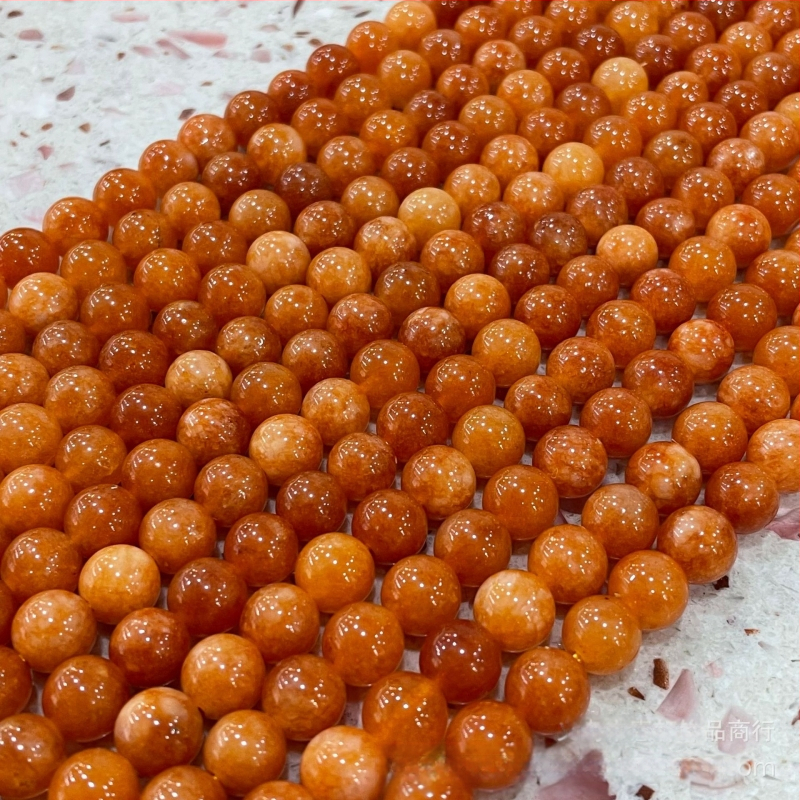 Sunčev kamen narančaste mjesečine labave perle plus žad perle u boji DIY nakit pribor veleprodaja izvor tvornica spot izravna prodaja