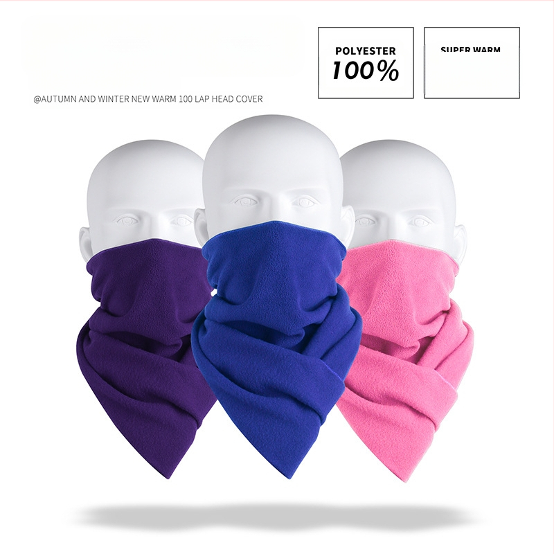 Ruidong Jesenski i zimski vanjski polar flis višenamjenski flis dugi šal, topli šal za vrat, prozračni biciklistički ručnik za lice na zalihi